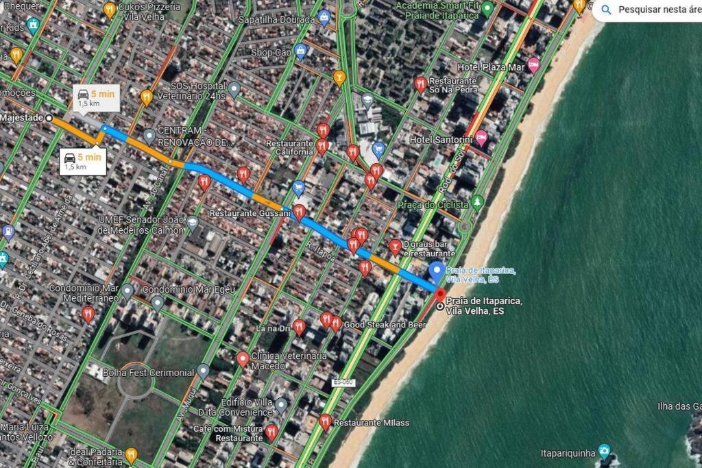 Apartamento 1 Quarto 30M². Vila Velha  Luaran gambar